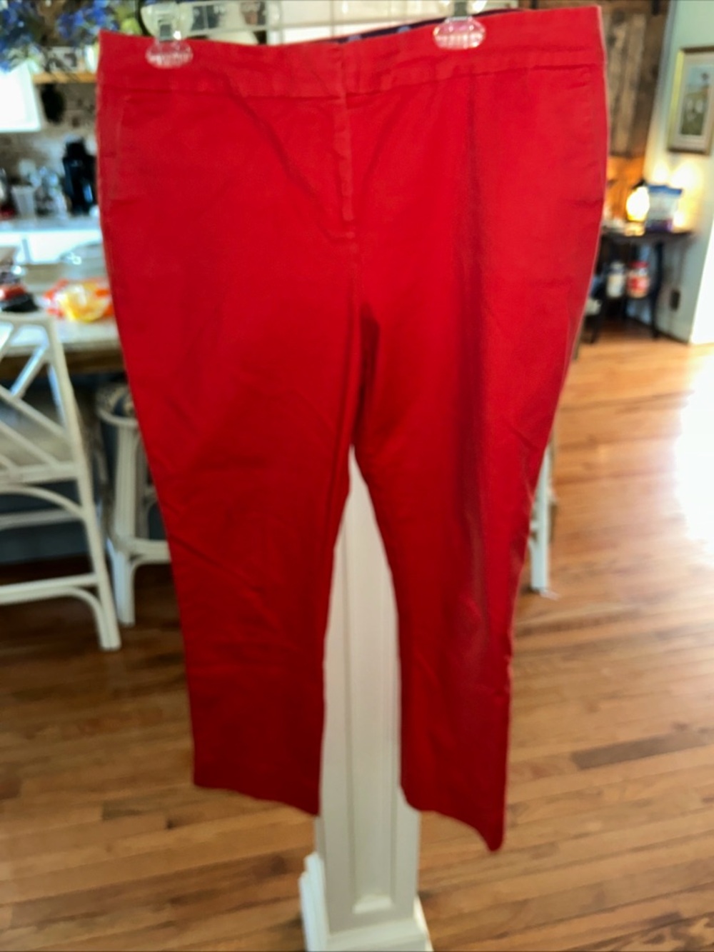 Boden Crimson Red Skinny Pants